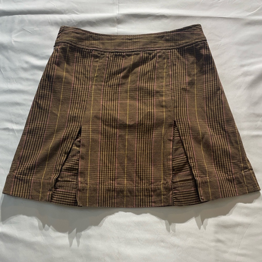 Vintage Plaid Pleated Mini Skirt | Size 6 - Picture 9 of 9